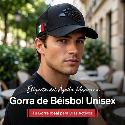 🧢 Gorra de béisbol con logo de águila | Unisex y moderna_4294536