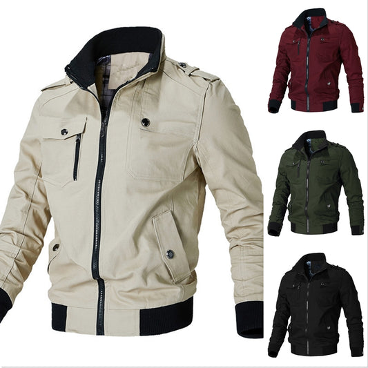 🔥 【M-5XL】Nueva chaqueta de hombre otoño/invierno 2025 – moderna, casual y abrigada