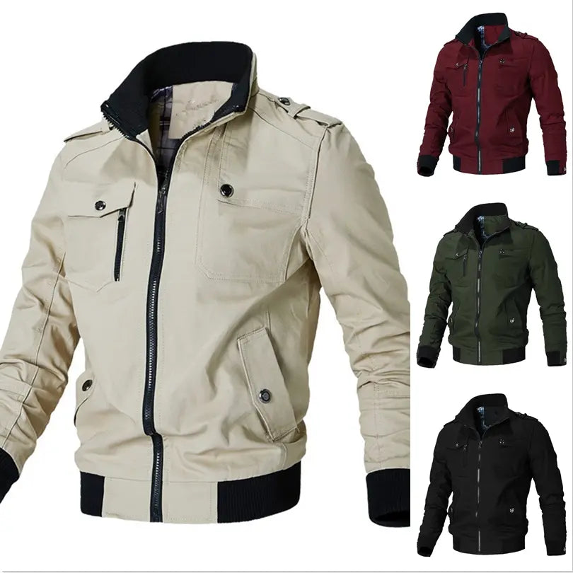 🔥 【M-5XL】Nueva chaqueta de hombre otoño/invierno 2026 – moderna, casual y abrigada 🔥