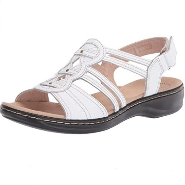 🔥【Bestseller】【35-43】Miękkie i wygodne skórzane sandały damskie 4255184