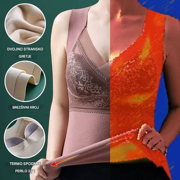 🔥【Kupite 1, dobite 1 gratis】❤️【40-100 kg】Jesensko in zimsko spodnje perilo iz gosjega žameta s čipko, lep hrbet, dodatki za nabiranje prsi, preprečevanje povešenih prsi✅【Priporočilo zdravnika】