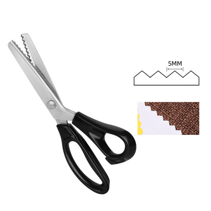 🔥✂️ Cikcak škarje za blago, na voljo v 5 velikostih.