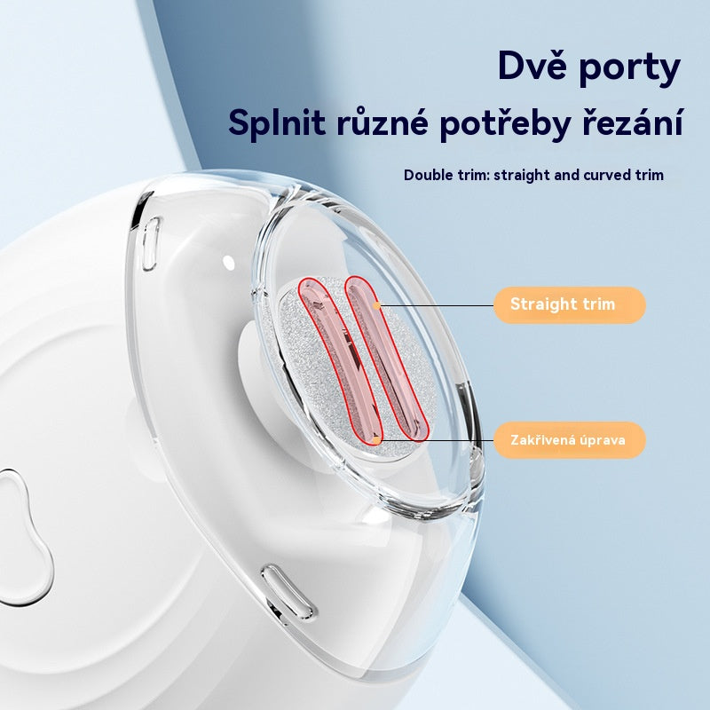 💅 Kupte 1 kus a získejte 1 zdarma! ✨ Automatický pilník na nehty pro bezpečnou a šetrnou péči o nehty 👶🔧