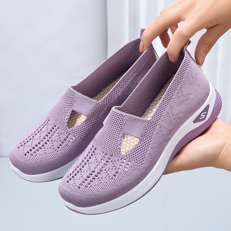 🔥【35-40】 cómodos zapatos antideslizantes transpirables para personas de mediana edad y ancianos_4312652