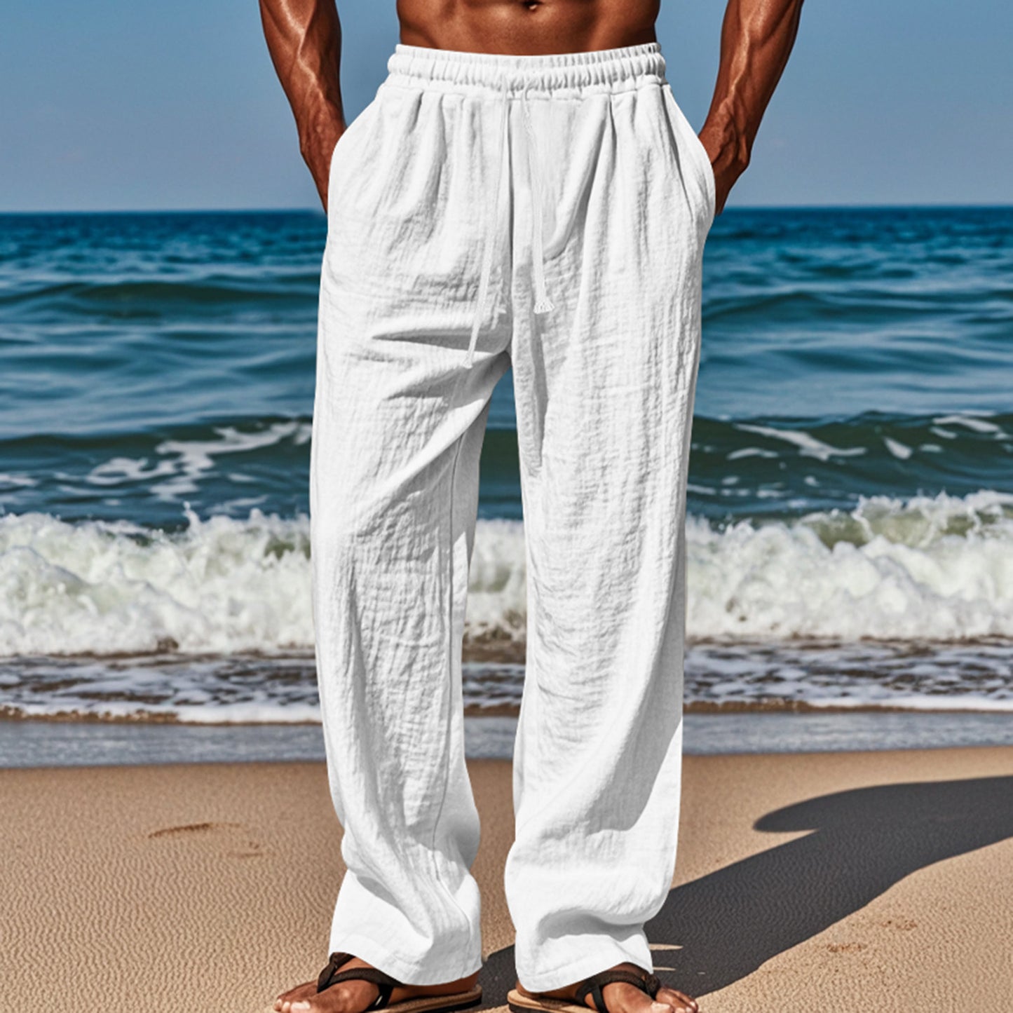 👖🔥Casual παντελόνι μόδας-Ιδανικό για casual στυλ και καθημερινές εξόδους