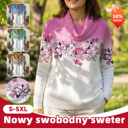 Nový dámský ležérní volný svetr (S-3XL) 4221910