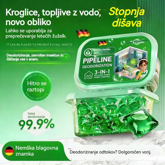 2 pakiranja (100 tablet) za 25 evrov. - 🔥🎉 Bila je uspešnica! Kupilo jo je 30.000 ljudi 🎉. Bioencimske kapsule za odstranjevanje vonjav iz odtokov.