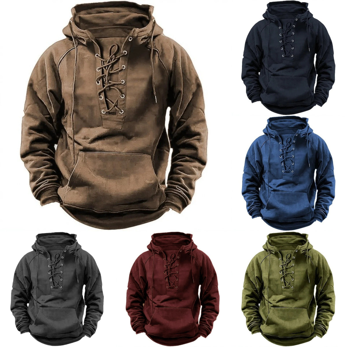 【S-3XL】Nova moška ohlapna jopa s kapuco za jesen/zimo