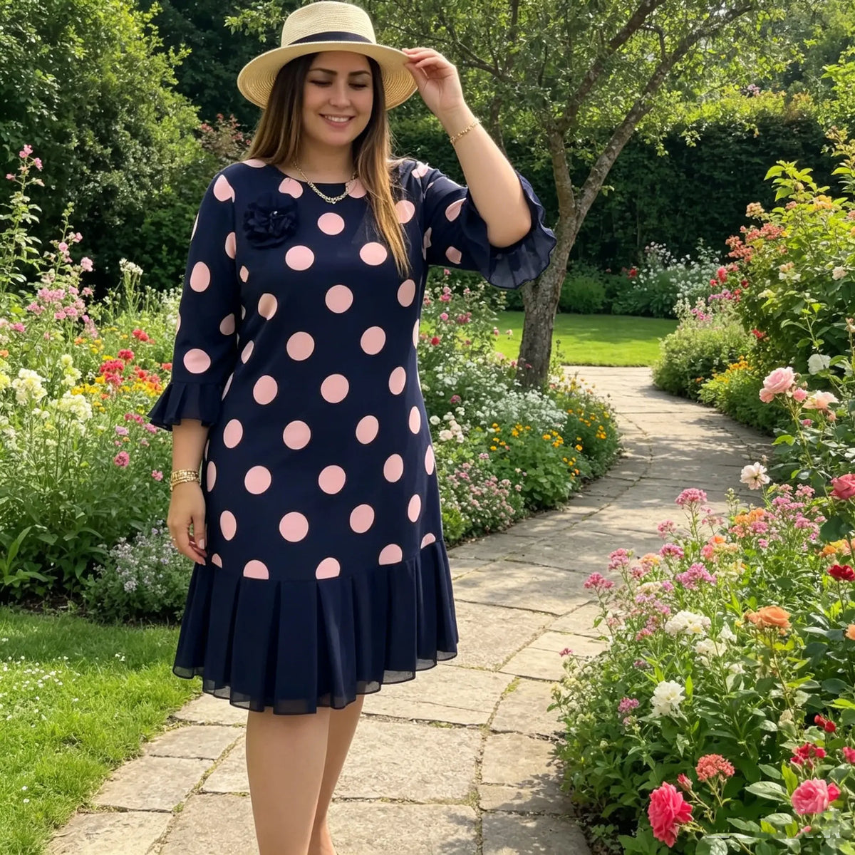 💟【S-5XL】🍂🍁👗 Modna obleka jesen 2026, klasičen, eleganten in preprost dizajn