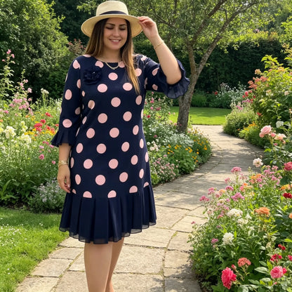 💟【S-5XL】🍂🍁👗 Modna obleka jesen 2026, klasičen, eleganten in preprost dizajn