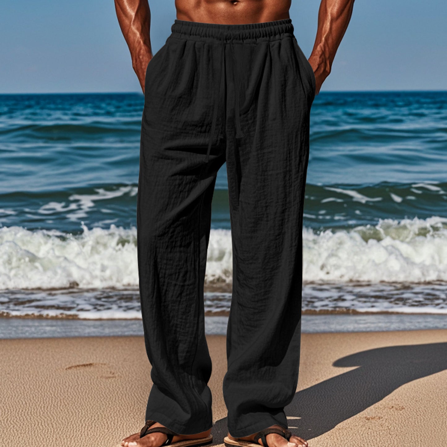 👖🔥Casual παντελόνι μόδας-Ιδανικό για casual στυλ και καθημερινές εξόδους