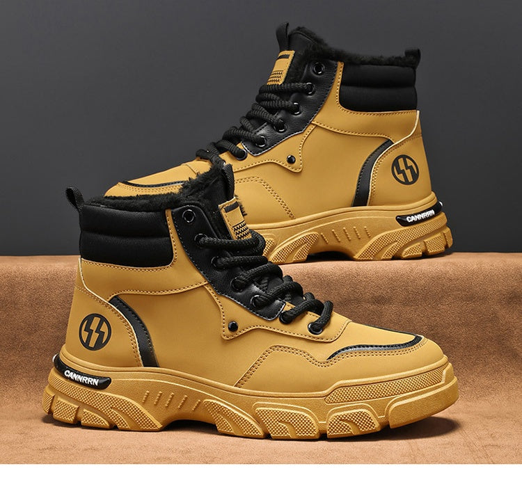 🔥🔥【39-44】Novi model 2025 jesen/zima, muške čizme s debelim potplatom, protuklizne i tople, višenamjenske