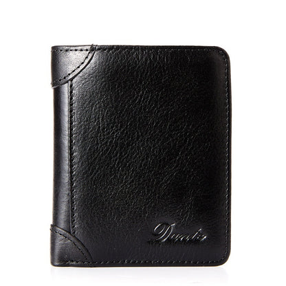 👝✨ Nová pánská peněženka z pravé kůže s ochranou proti krádeži