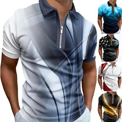 【S-6XL】😎Nova moška polo majica s kratkimi rokavi 2025
