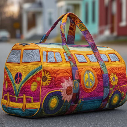 [Novedades de 2026, oferta por tiempo limitado]Bolsa de viaje acolchada Hippie Van