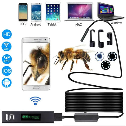 (Tip-c, USB, Micro USB) endoskop tri v enem【5M】