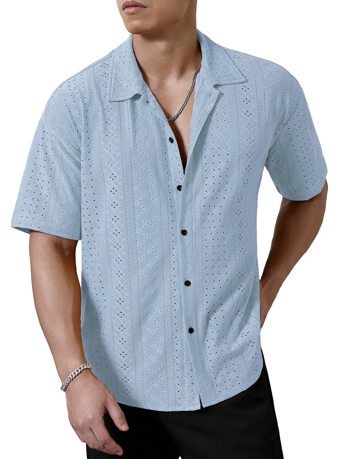 🌊👔Άνετο πουκάμισο για άνδρες-Ιδανικό για casual εμφανίσεις με μοντέρνο ύφος