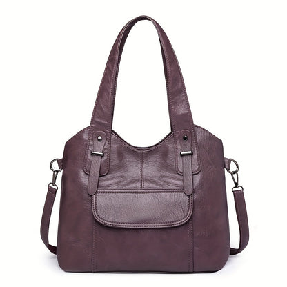 👜Nuevo bolso retro de hombro para mujer de cuero natural, disponible en seis colores💓 4217047