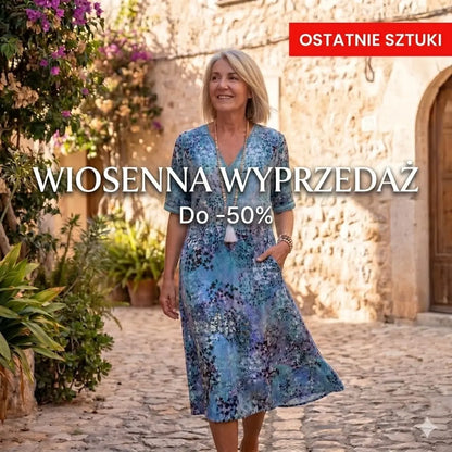 🔥Oferta ograniczona czasowo🔥【S-3XL】Lekka i zwiewna sukienka o twarzowym kroju