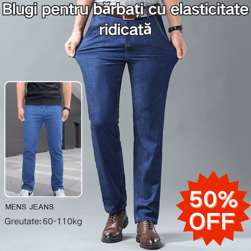 💥【60-110KG】👖 Jeans de hombre, sencillos, casuales, versátiles, tallas grandes