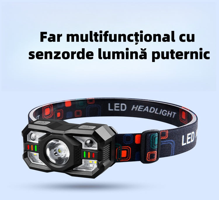 🌟🔥Smartna indukcijska luč z dolgo življenjsko dobo baterije Luč za nočni ribolov na prostem