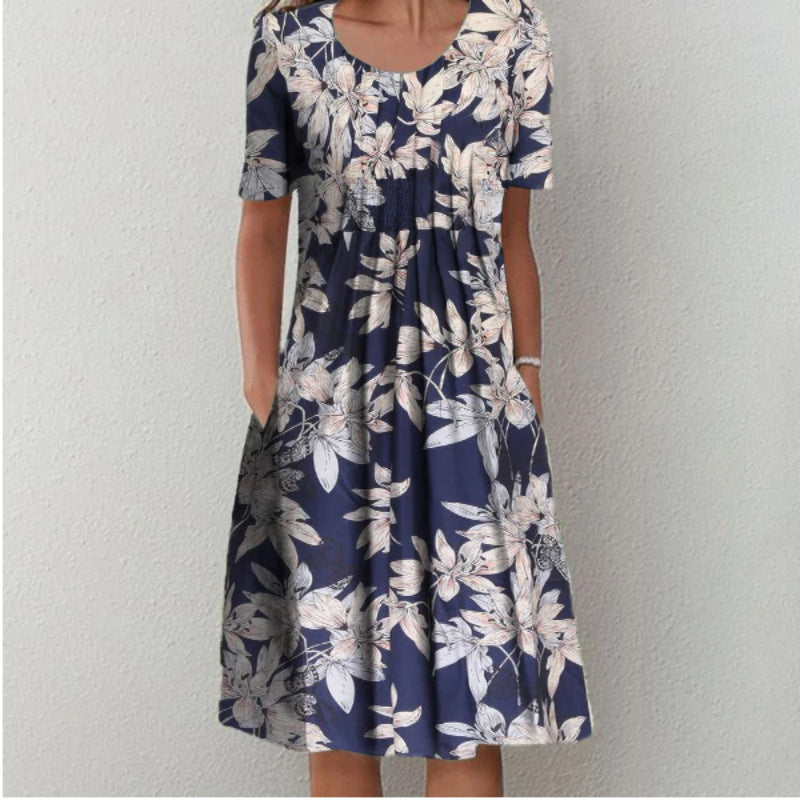 🌺👗【S-3XL】 2026 nové módní květinové šaty pro ženy