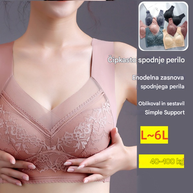 🔥🔥【1 komplet 4 kosov】Visokokakovostno žensko spodnje perilo【40-110KG】