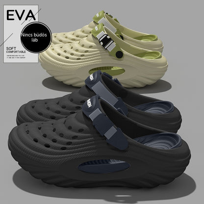 👟 -50% Most! 🌬️ Férfi szandál vastag EVA talppal – könnyű, csúszásmentes, légáteresztő 🏃‍♂️ Tökéletes strandra, edzéshez, hétköznapokra!