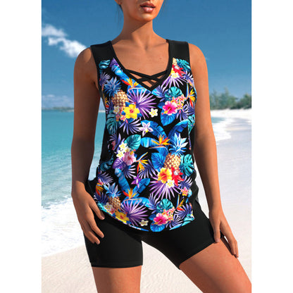 👙【S-5XL】Dvodelne športne kopalke za ženske