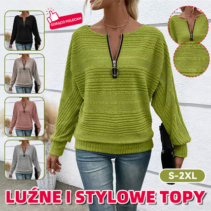 【S-2XL】Nowy damski, luźny, jednokolorowy, rozpinany sweter z długim rękawem 4216209