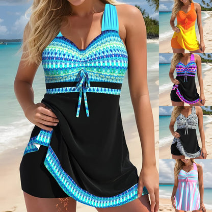 🔥🏊‍♀️👙【S-5XL】Dvodelni komplet kopalk, čudovite potiskane visokokakovostne kopalke 4241394
