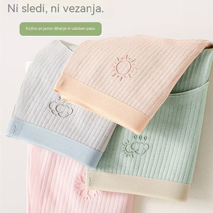 💖🔥【6-delni komplet】Žensko antibakterijsko spodnje perilo z visokim pasom iz čistega bombaža