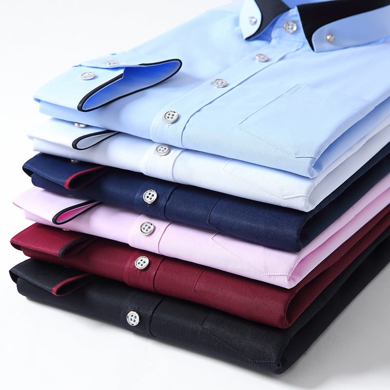 【S-4XL】👕Nová prodyšná pánská ležérní košile pro firmy 4217057