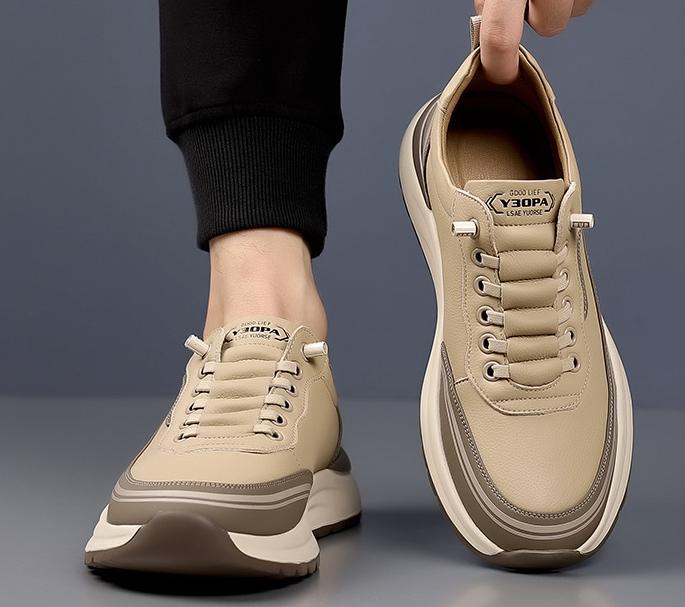 🔥 Moški modni čevlji z mehkim podplatom, novi slog 2025, lahki in nedrseči