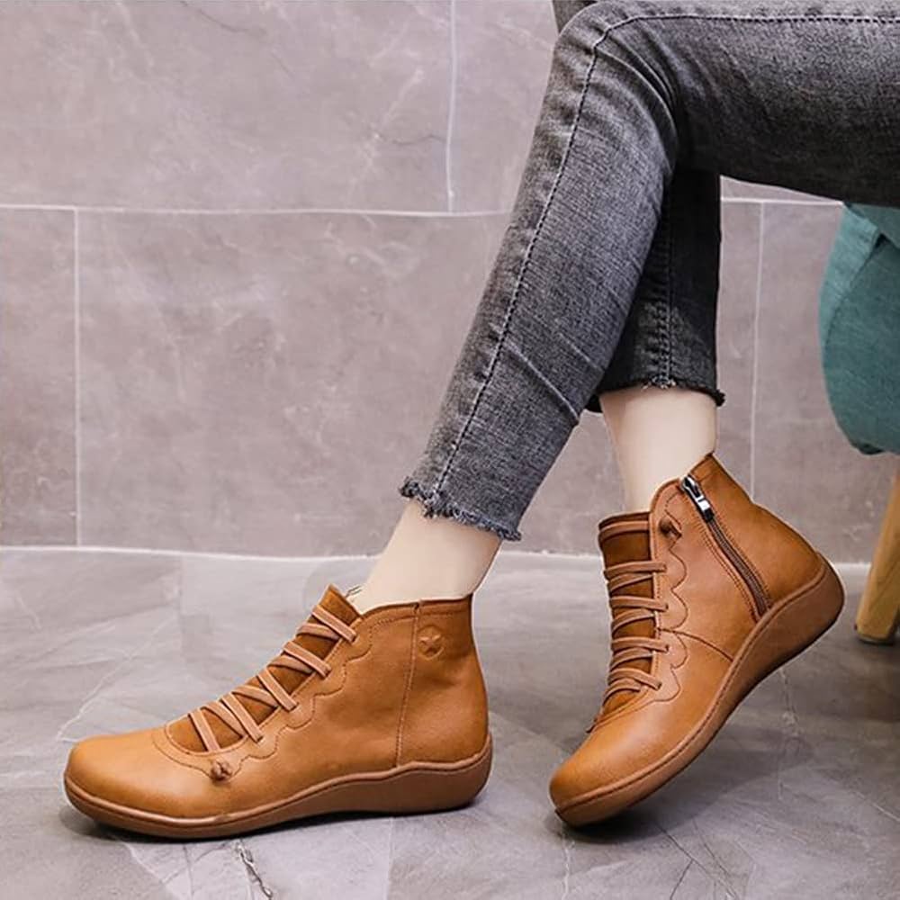 🔥40% de descuento!🔥【Tallas 35-43】Nuevas zapatillas anchas de invierno para mujer 2025-botines casuales.