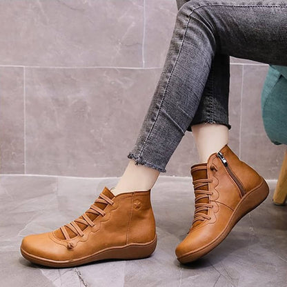 🔥40% de descuento!🔥【Tallas 35-43】Nuevas zapatillas anchas de invierno para mujer 2025-botines casuales.