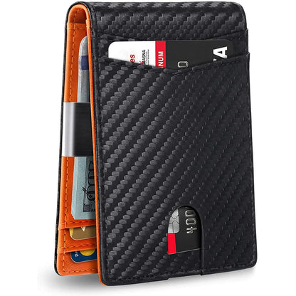 Imprescindible para hombres 👛 Cartera minimalista para hombre con función de protección RFID 👨4247217