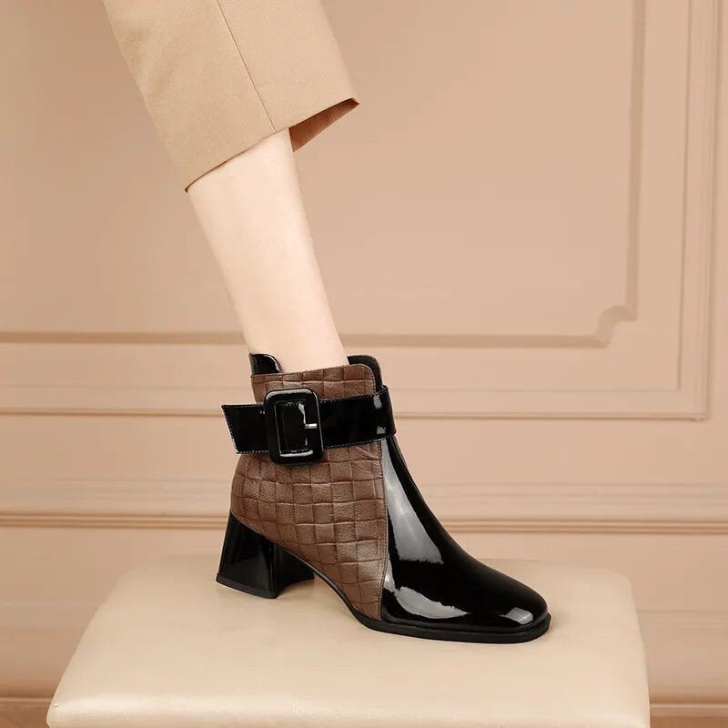 🔥Oferta limitada con 48% de descuento【tallas 35-40】Nuevos zapatos de cuero de vaca australiano 2025 - suaves y cómodos.