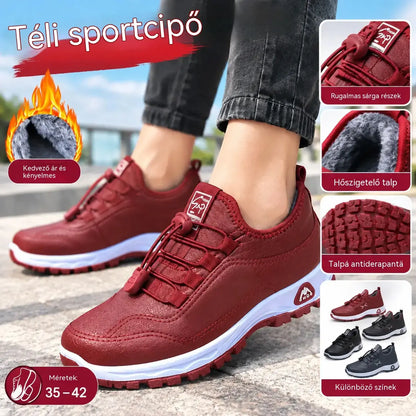👢✨【35-41】Új női sétacipő őszre és télre, valódi bőrből, kézzel készített, pamut polár béléssel.