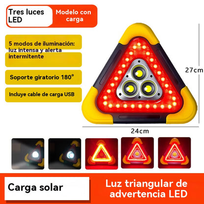 🔥Nov izdelek 2026🔥 Tri-v-enem solarni trikotnik za nujne primere