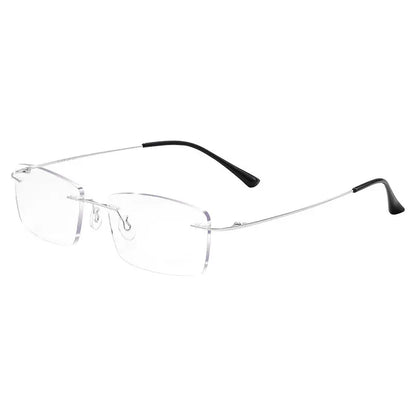 👓 Gafas profesionales sin montura de alta calidad, extremadamente ligeras y de alta claridad, con protección contra la luz azul. Diseño unisex. ✨