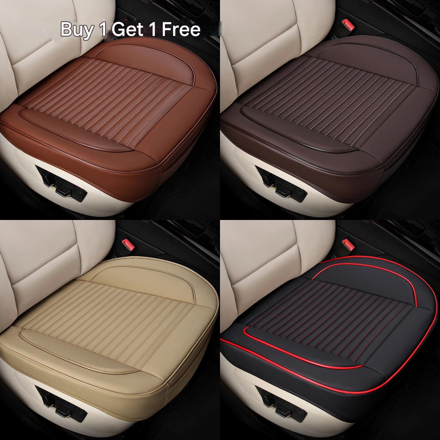 🚗Teljes körű autósüléspárna természetes bőrből