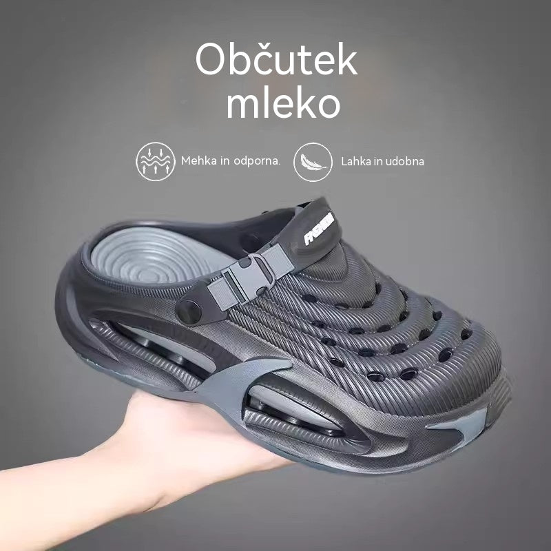 👟50% POPUST🌬️Moški sandali 2 v 1 za univerzalno uporabo - debel podplat iz EVA, nedrseči in izjemno lahki, zračni🏃‍♂️