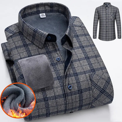 👔 🔥 Jesensko/zimska topla poslovna majica z dolgimi rokavi