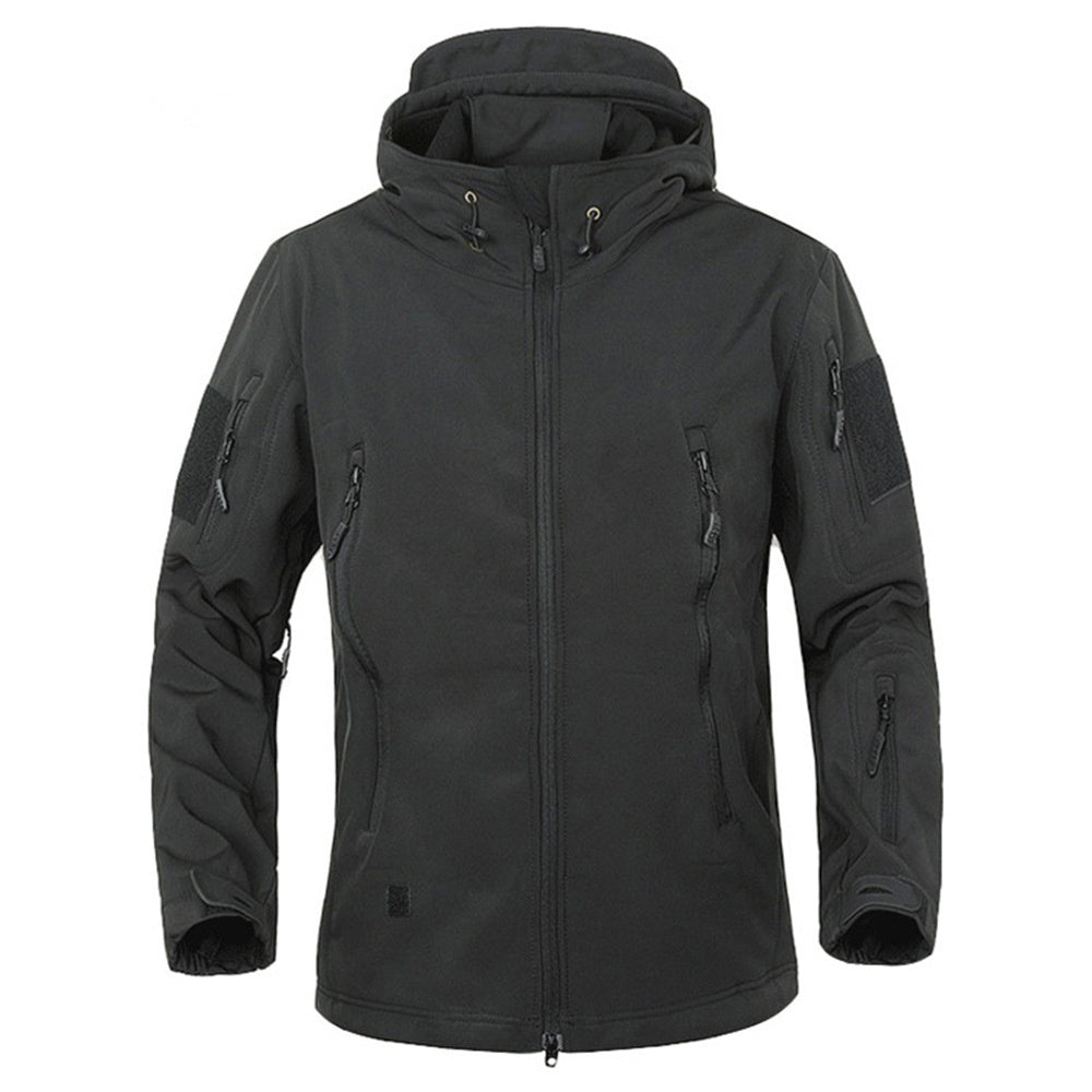 💧【S-4XL】Męska wodoodporna kurtka zimowa Outdoor Soft Shell 4223478