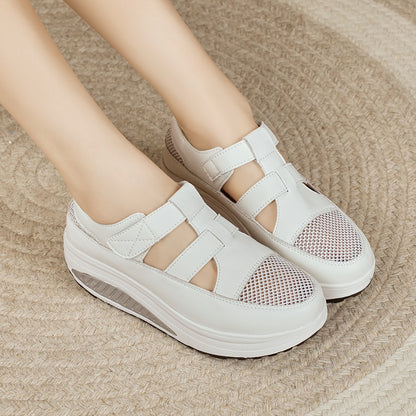 🔥【35-41】👣Nové letní sandály, silná podrážka, zapínání na suchý zip, prodyšný design. 4255493