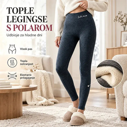 💥 Kupite eno, drugo dobite brezplačno! 🔥 [S-5XL] Tople volnene pajkice, visok pas, velika velikost, visoka elastičnost - obvezen kos za jesen/zimo 2026
