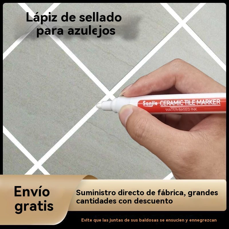 🔥Lápiz para lechada de baldosas de cerámica resistente al moho y al agua