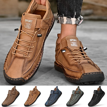 【Rabat ograniczony czasowo】【38-48】Casual obuwie męskie na co dzień, robocze, outdoorowe, szyte buty 4213340