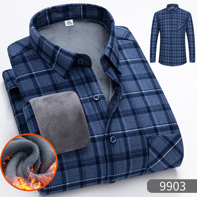 👔 🔥 Jesensko/zimska topla poslovna majica z dolgimi rokavi